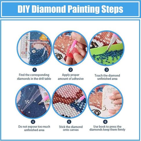 DoMyArt Diamond Painting Kits for Adults, Paint with 5D Crystal Diamonds Art with Accessories Tools(Canvas 15.7 x 11.8 inch) (Christmas Snowman) in Kuwait