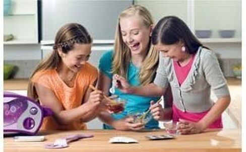 Mojo Stuff Galore Children's Easy to Bake Blue Velvet Cake Mix / Cupcake 2 Pack Refill in Kuwait