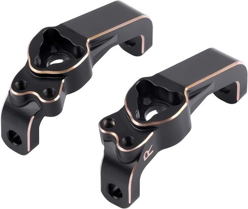 HobbyPark Heavy Duty Brass Caster Blocks C-hubs Carriers for Redcat Gen 8 Scout II Upgrades Axe V2 & V1 Replacement Parts of RER11820 in Saudi Arabia