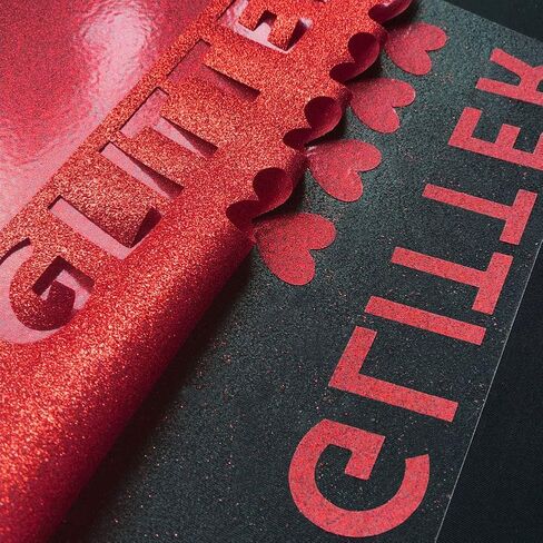 Red Glitter HTV Heat Transfer Vinyl for T-Shirt in Kuwait
