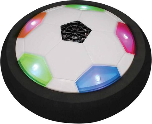 Air Power Ultraglow Soccer Disk - Glowing Floor Hockey, Hover Toy Sport Kickball Game by Can You Imagine in Saudi Arabia