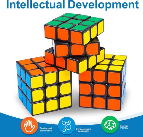 21 قطعة من المكعبات الصغيرة من GRAWUN، ألعاب ألغاز، ألعاب تخفيف التوتر، هدايا الحفلات، هدايا حفلات أعياد الميلاد، مستلزمات الحفلات للأولاد والبنات. in Kuwait