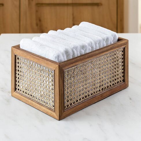 KOLWOVEN 36" Width Natural Rattan Webbing for Caning Projects | Pre - Woven Open Mesh Cane - Cane Webbing Sheet- Natural Rattan Cane Webbing roll (3 FEET) in Kuwait