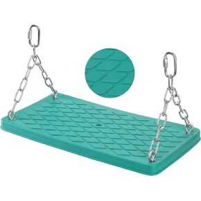 Swing Seat-Heavy Duty Non Slip Tree Swing Set Playground Swing Set Accessories for Kid Indoor Outdoor Birthday Gift Backyard,Blue