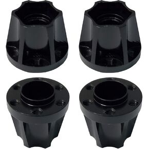 4Pcs RC Metal 12mm Hex Wheel Hub Adapters for 1/10 RC Crawler(15mm) in Saudi Arabia