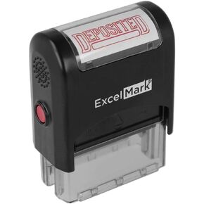Confidential Self Inking Rubber Stamp - Red Ink