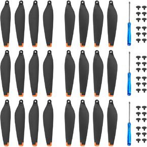 24Pcs - Mini 4 Pro & Mini 3 Pro Propellers for DJI Mini 4 Pro/Mini 3 Pro, Replacement Low-Noise and Quick-Release Blades Props Wings Compatible with DJI Mini 4 Pro/Mini 3 Pro Accessories in Kuwait
