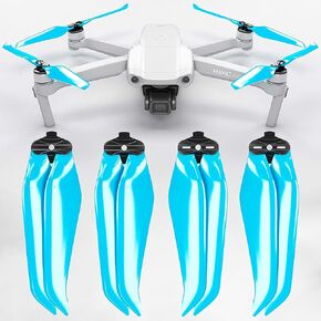 مراوح Master Airscrew Stealth لـ DJI Mavic Air 2 - برتقالي، 4 قطع