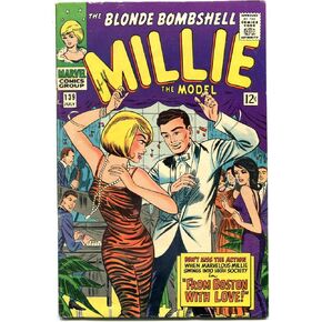 Millie The Model #139 1966-Marvel-"From Boston With Love"-fashion-paper dolls-FN in Kuwait