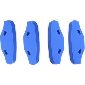 4PCS RC Urethane Front Bumper for Tamiya TT-01/TT-02/TGS 53683 OP683 51007 Bumper Upgrade Parts(Blue in Kuwait