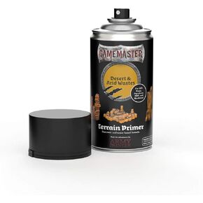 The Army Painter Dungeons & Dragons Terrain Primer: Desert & Arid Wastes, 10 Ounce - Gold Spray Paint Primer Undercoat for Terrains and Tiles GameMaster Filler Primer and Tabletop Wargaming Scenery