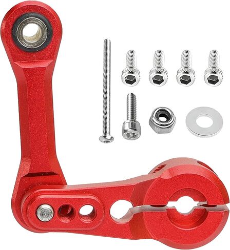 ذراع قرن مؤازر من الألومنيوم 25t لمحطة RC مع وصلات توجيه ثابتة لأجزاء ترقية 1/8 ARRMA لـ 1/8 KRATON Typhon Talion Outcast Notorious 6S 1/7 ARRMA Infraction Felony Limitless Mojave 6S in Kuwait