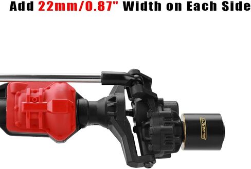 أوزان نحاسية من GLOBACT 12 مم محور سداسي ممتد محاور 78 جرام موازنة لـ 1/10 Trx4 Trx6 محوري SCX10 II III Redcat GEN7 GEN8 1.9 بوصة 2.2 بوصة أجزاء ترقية إطارات العجلات (4 قطع 9 مم) in Kuwait