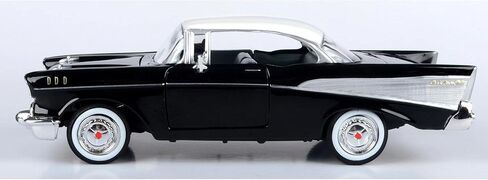 سيارة شيفروليه بيل اير 1957، اسود - موتور ماكس Premium American 73228 - 124 نموذج سيارة مصبوبة in Saudi Arabia