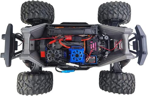 1/10th RC Bumper Lights Front & Rear LED Light Spotlight لـ 1:10 Traxxas Maxx WidMaxx Small X 89086-4 in Saudi Arabia