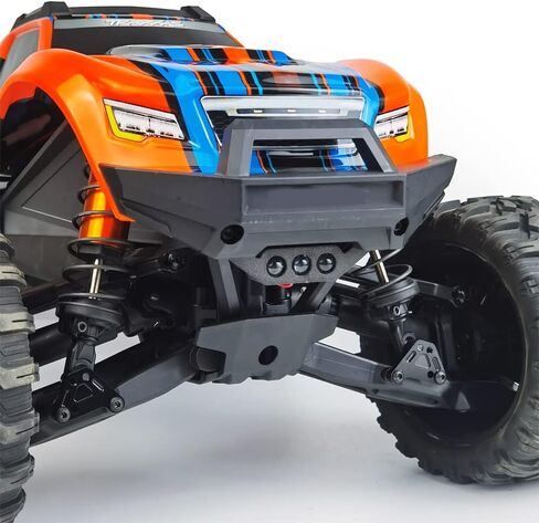 1/10th RC Bumper Lights Front & Rear LED Light Spotlight لـ 1:10 Traxxas Maxx WidMaxx Small X 89086-4 in Saudi Arabia