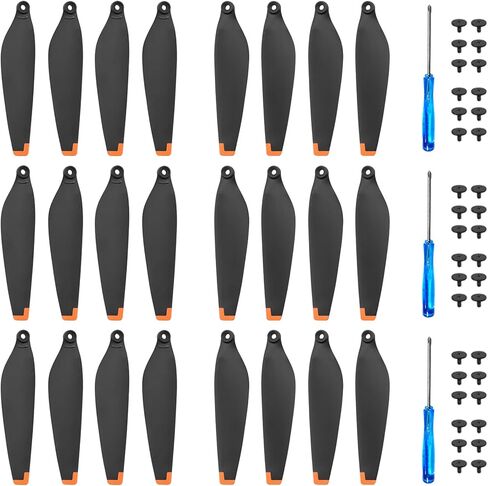 24Pcs - Mini 4 Pro & Mini 3 Pro Propellers for DJI Mini 4 Pro/Mini 3 Pro, Replacement Low-Noise and Quick-Release Blades Props Wings Compatible with DJI Mini 4 Pro/Mini 3 Pro Accessories in Kuwait