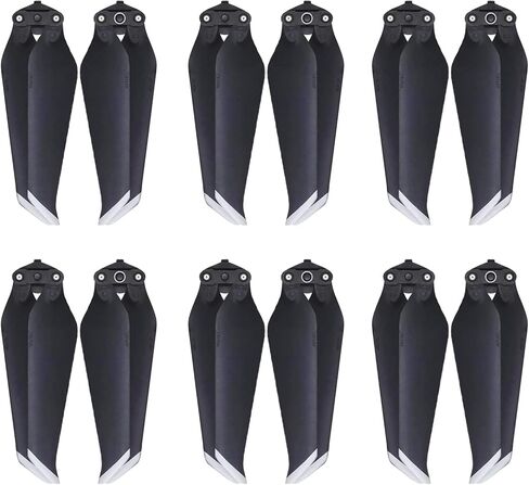 (12 قطعة) من مراوح مافيك 2 لدي جيه اي مافيك 2 برو/مافيك 2 زووم شفرات بديلة منخفضة الضوضاء in Kuwait