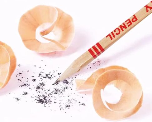 MINERGUY Hockey Pencils with Erasers 18pcs, 9-inch Hockey Sticks Pencils party favor, 6 Colors for Eraser, Hockey Fan Gifts for Kids, for School Table Hockey Game Pencil, Hockey Party Favors in Kuwait