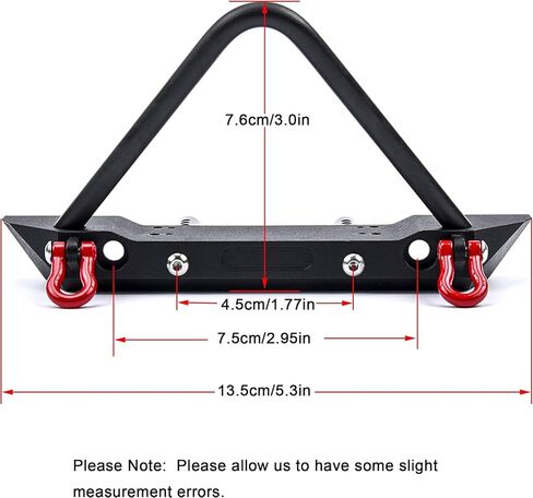يونغ ار سي ممتص صدمات امامي للسيارة بجهاز تحكم عن بعد مع اصفاد اضاءة LED لسيارة اكسيال SCX10 وSCX10 II in Kuwait