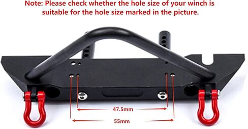 يونغ ار سي ممتص صدمات امامي للسيارة بجهاز تحكم عن بعد مع اصفاد اضاءة LED لسيارة اكسيال SCX10 وSCX10 II in Kuwait