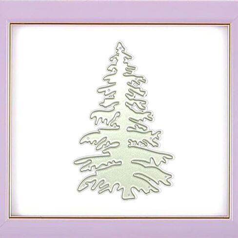 Light Green Christmas Tree Metal Cutting Dies Scrapbooking Stencil Die Cuts Card Embossing DIY Photo Album Template Mold Decoration Die-Cuts in Saudi Arabia