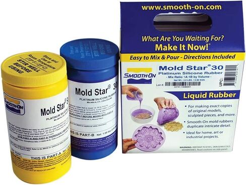 Mold Star 30-1A:1B Mix by Volume Platinum Silicone Rubber - Pint Unit in Kuwait