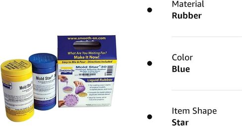 Mold Star 30-1A:1B Mix by Volume Platinum Silicone Rubber - Pint Unit in Kuwait