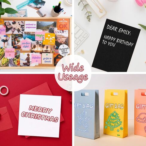 علامات لامعة لأقلام الرسم التخطيطي - 24 قلم تحديد رائع من اللوازم الفنية للفتيات من سن 8 إلى 12 عامًا، علامات مخططة لامعة معدنية مبهرة لصنع البطاقات الفنية، علامات مرحة بخط مزدوج فائقة التأرجح in Kuwait