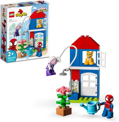 LEGO DUPLO Marvel Spider-Man’s House 10995, Spiderman Toy for Toddlers, Boys, and Girls, Spidey and His Amazing Friends Super Hero Set in Saudi Arabia