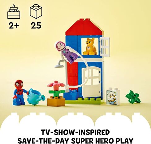 LEGO DUPLO Marvel Spider-Man’s House 10995, Spiderman Toy for Toddlers, Boys, and Girls, Spidey and His Amazing Friends Super Hero Set in Saudi Arabia