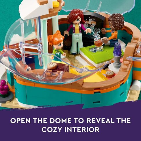 LEGO Friends Igloo Holiday Adventure 41760 Building Toy Set for Ages 8+, with 3 Dolls, 2 Dog Characters, A Winter Themed Gift for Kids 8-10 Who Love Snowy Adventures, Dog Sledding and Pretend Play in Saudi Arabia