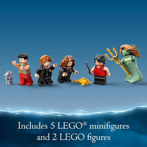 LEGO Harry Potter Triwizard Tournament: The Black Lake Building Toy 76420 - Goblet of Fire Toy Set with Harry, Hermione, and Ron Mini Figures, Magical Collection Set, Great Gift for Kids, Boys & Girls in Saudi Arabia