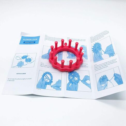 WAYION Round Knitting Loom Plastic Hat Weaving Looms Kit with Loom Hook/Needle, Creativity for Kids Small Knitting Loom Kit - Perfect for Sock, Hat, Leg & Arm Warmers, Scarf & More (Blue) in Kuwait