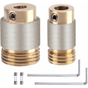 قطع مطحنة زجاجية للزجاج الملون (5/8 بوصة، 1 بوصة)، أدوات ومستلزمات الزجاج الملون لمطحنة الزجاج الملون، تستخدم على نطاق واسع لفنون معالجة الزجاج والديكور - من جودورا in Kuwait