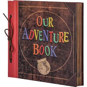 12x12 Inch Our Adventure Book Scrapbook Album, 60 Pages (Our Adventure Book)