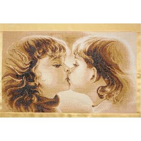 مجموعات غرز متقاطعة مطبوعة 11CT 26X25 بوصة 100% قطن هدية العيد مجموعات أدوات التطريز اليدوية أنماط سهلة التطريز للفتيات الحرف اليدوية DMC لوازم مختومة فن التطريز للطيور الطنانة in Kuwait