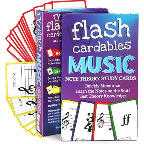 Flashcardables Premium Music Flash Cards