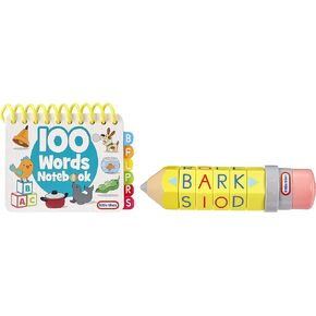 Little Tikes® Learn & Play™ 100 Words Spell & Spin Pencil, Letters, Spelling, Vocabulary, Phonetics, Alphabet, Sounds, Learning, Gift & Toy for Girls Boys Ages 3, 4, 5 Years Old