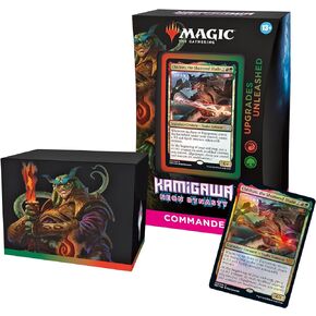 Magic: The Gathering Kamigawa: Neon Dynasty Commander Deck – Upgrades Unleashed (Red-Green) | Minimal Packaging Version in Kuwait