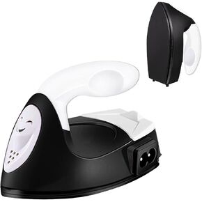 Mini Craft Iron Mini Iron Press، آلة ضغط حراري صغيرة لأحذية القمصان والقبعات مشاريع الفينيل الصغيرة لنقل الحرارة، مكاوي سفر محمولة صغيرة بالضغط الحراري لصناعة الملابس الحرفية in Kuwait