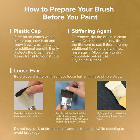 Silver Brush Limited 5403-30 Silver Atelier Oval Hog Bristle Mottler Brush, Size 30, Extra Long Handle in Kuwait