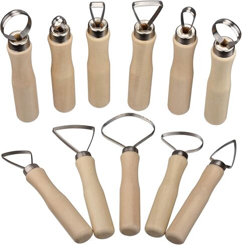 ميوكسن مجموعة ادوات نحت شريط كبير من الفخار والطين (مجموعة من 11 قطعة) in Kuwait