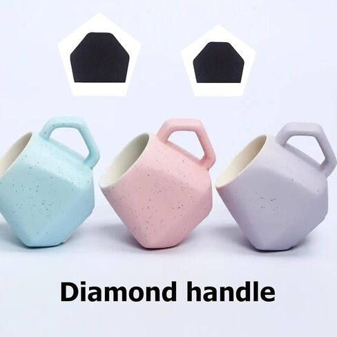 12 قطعة من اشكال مقابض الاكواب من الصلصال لتشكيل مقبض الكوب الفخار، قوالب مقبض الكوب باشكال واحجام مختلفة in Kuwait