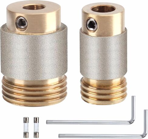 قطع مطحنة زجاجية للزجاج الملون (5/8 بوصة، 1 بوصة)، أدوات ومستلزمات الزجاج الملون لمطحنة الزجاج الملون، تستخدم على نطاق واسع لفنون معالجة الزجاج والديكور - من جودورا in Kuwait