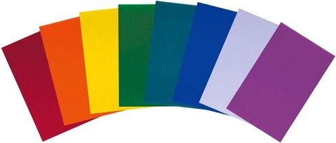عبوة زجاجية شفافة من Bullseye Rainbow - 90 قطعة in Kuwait