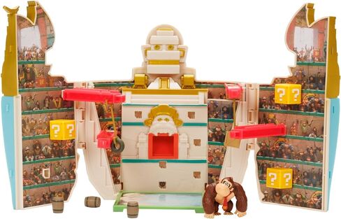 The Super Mario Bros. Movie Donkey Kong Mini Basic Playset arena wave 2 in Kuwait
