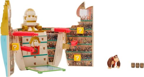 The Super Mario Bros. Movie Donkey Kong Mini Basic Playset arena wave 2 in Kuwait