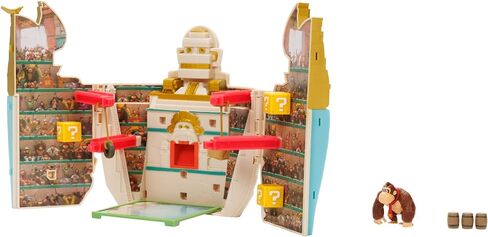 The Super Mario Bros. Movie Donkey Kong Mini Basic Playset arena wave 2 in Kuwait
