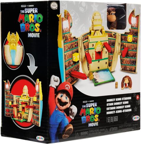 The Super Mario Bros. Movie Donkey Kong Mini Basic Playset arena wave 2 in Kuwait